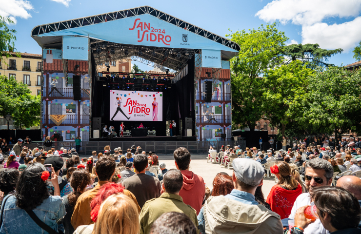 Escenario de San Isidro 2024