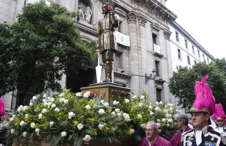 Imagen de la procesión de San Isidro