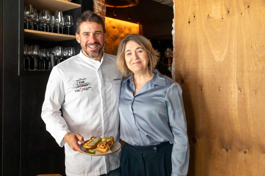 Marta Rivera de la Cruz y Javi Estévez
