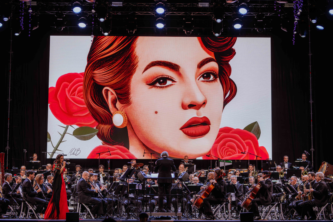 Un momento del concierto homenaje
