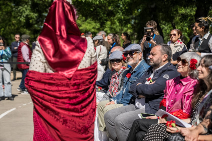 Un momento del desfile