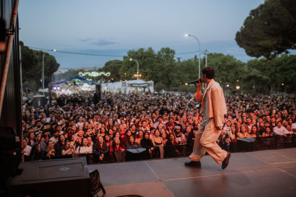 Un momento del concierto