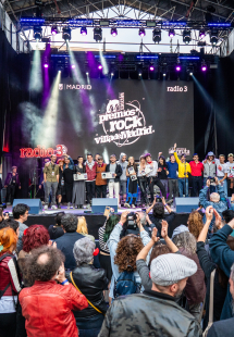 presentación de Paco Pecado, ganador de los XLV Premios Rock Villa de Madrid